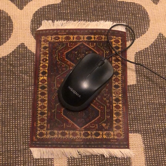 MouseRug Freud mouse pad with fringe - Picture 2 of 3